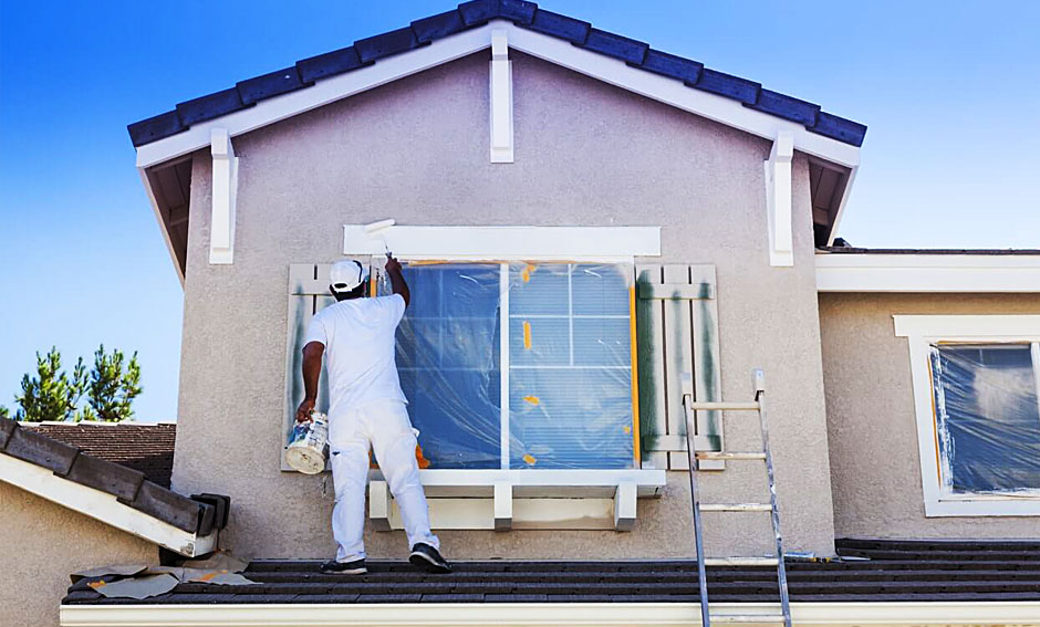 Exterior Trim, Prep & Paint